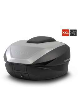 Poszerzany kufer centralny Shad SH59X z aluminiową pokrywą (46, 52 i 58 litrów)