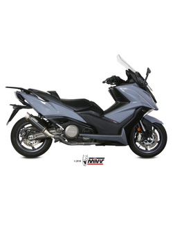 Tłumik motocyklowy Slip-On (GP Pro) MIVV do Kymco AK550 (17-20) czarny