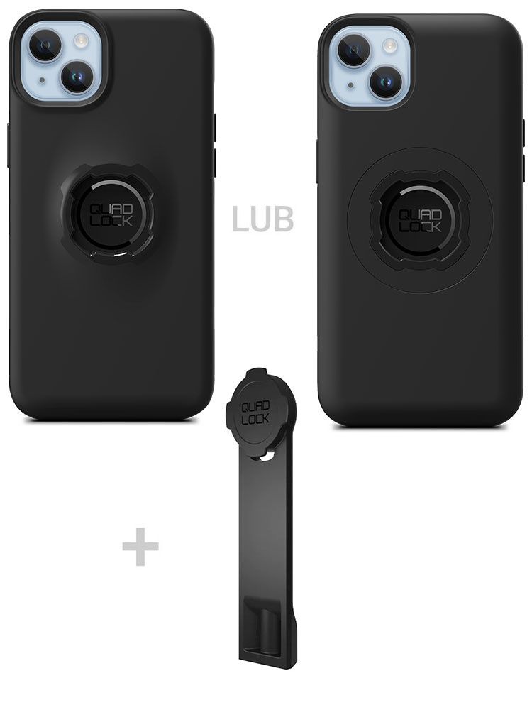 Zestaw: etui na telefon iPhone 14 Plus + adapter do statywu Quad Lock