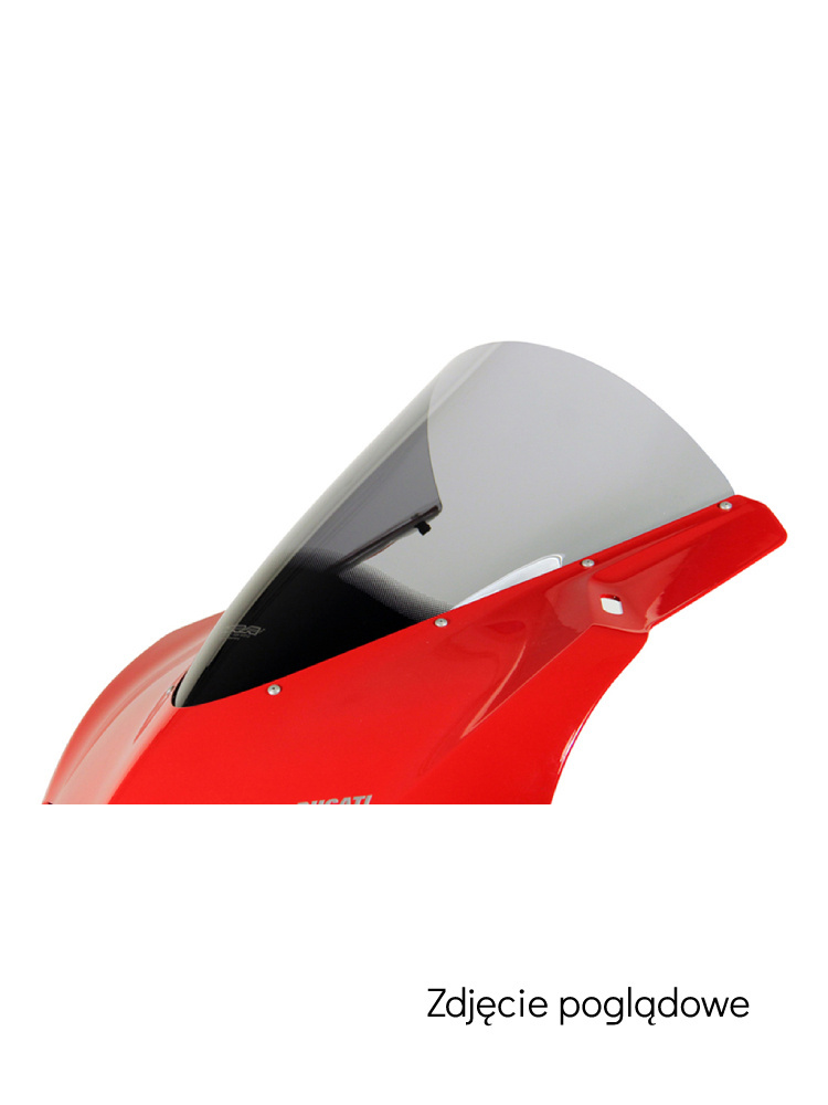 Szyba motocyklowa MRA Racing "R" Ducati 959 Panigale (15-21)/ 1299/ S/ R Panigale (15-23) przeźroczysta