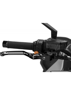 Regulowana dźwignia hamulca PUIG 4.0 Evo [bez zawiasu] czarna
