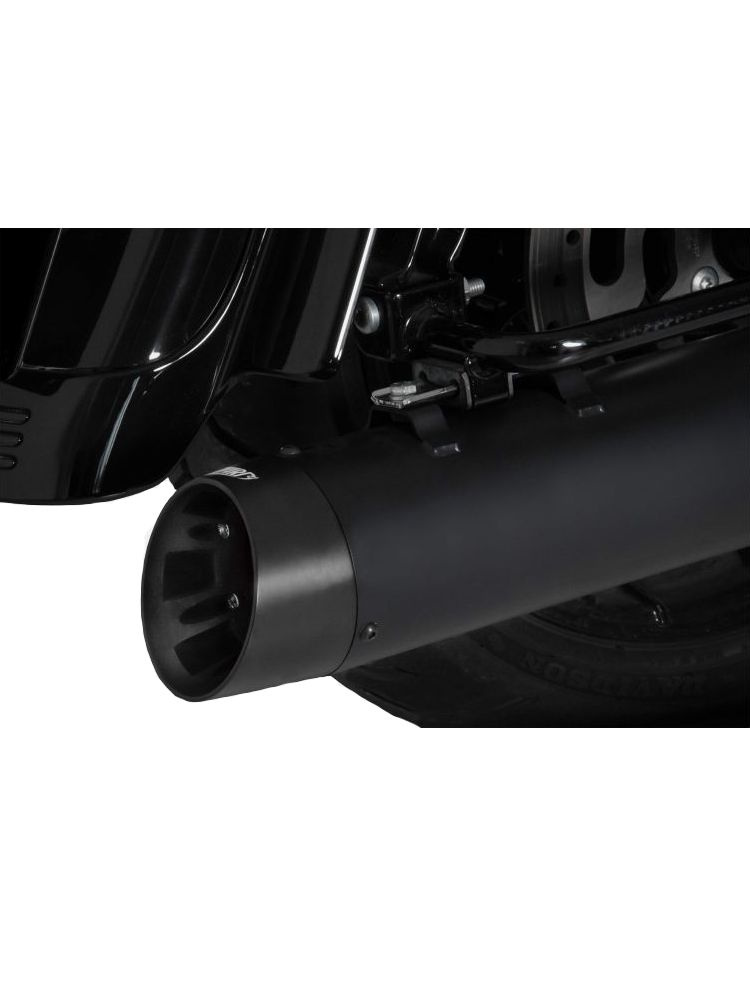 Tłumik motocyklowy Zard Touring Slip-On E5 Harley Davidson (wybrane modele) czarny matowy