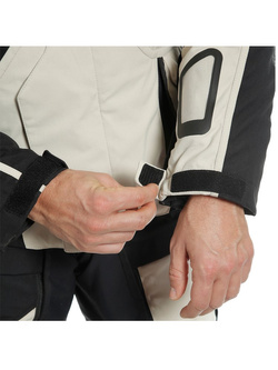 Motocyklowa kurtka tekstylna Dainese D-EXPLORER 2 GORE-TEX® czarno-biała