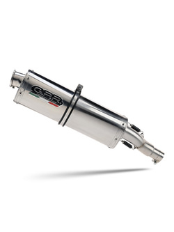 Tłumik motocyklowy G.P.R Trioval Suzuki DR 650 R/ N/ RE (90-95) stalowy, z homologacją