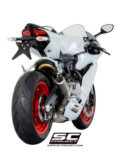 Tłumik SC-Project CR-T Titanium (Slip on) - Ducati Panigale 959 [16-19]
