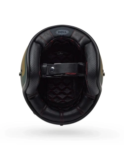 Kask otwarty Bell Custom 500 niebiesko-żółty matowy