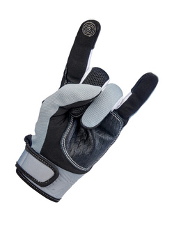 Rękawice cross Biltwell Baja szaro-czarne