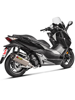 Pełny układ wydechowy Akrapovič Racing Line Honda Forza 125 (17-20) [stal nierdzewna/ włókno węglowe]