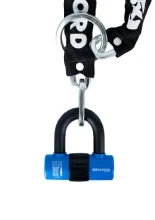 Łańcuch do motocykla Oxford Chain 8 z kłódką [długość: 1 m; średnica oczka: 8 mm]