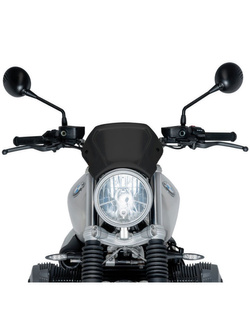 Owiewka PUIG Retroplate do BMW R Nine T / Pure / Scrambler / Urban G / Urban S czarna