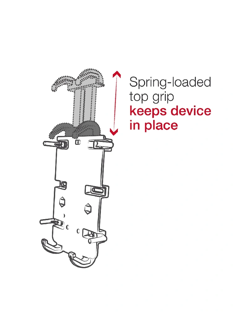 Uchwyt na telefon RAM Quick-Grip XL z mocowaniem Tough-Strap
