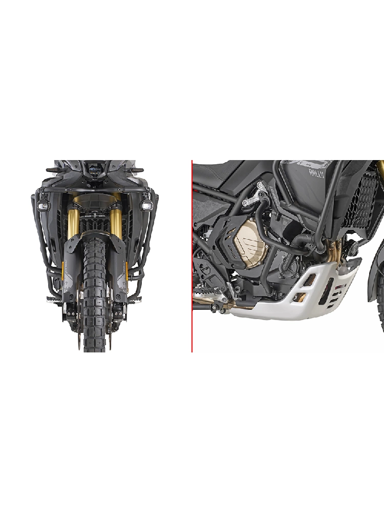 Gmole silnika GIVI Voge Valico 800 Rally (25-) czarne