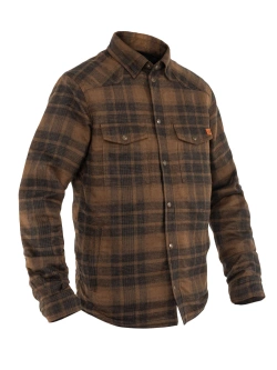 Koszula motocyklowa John Doe Motoshirt Woody brązowa