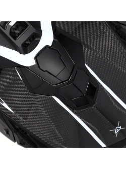 Kask enduro Acerbis Airstrike-C czarno-biały