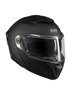 Kask szczękowy MT Atom 2 SV Pure A1 czarny, matowy