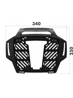 Stelaż pod kufer centralny Hepco&Becker AluRack Voge R 625 (25-)