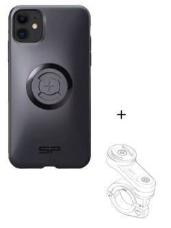 Zestaw na motocykl: etui SPC+ na telefon iPhone 11/XR + mocowanie SP Connect