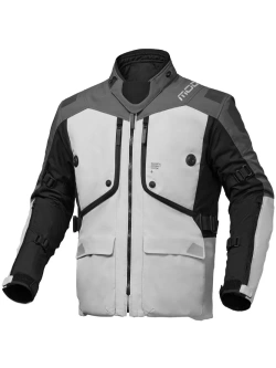 Kurtka motocyklowa tekstylna Modeka Aeris II czarno-biała