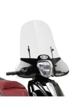Szyba do skutera Kappa Piaggio Beverly 125ie/ 300ie/ 350 (10-20) przeźroczysta