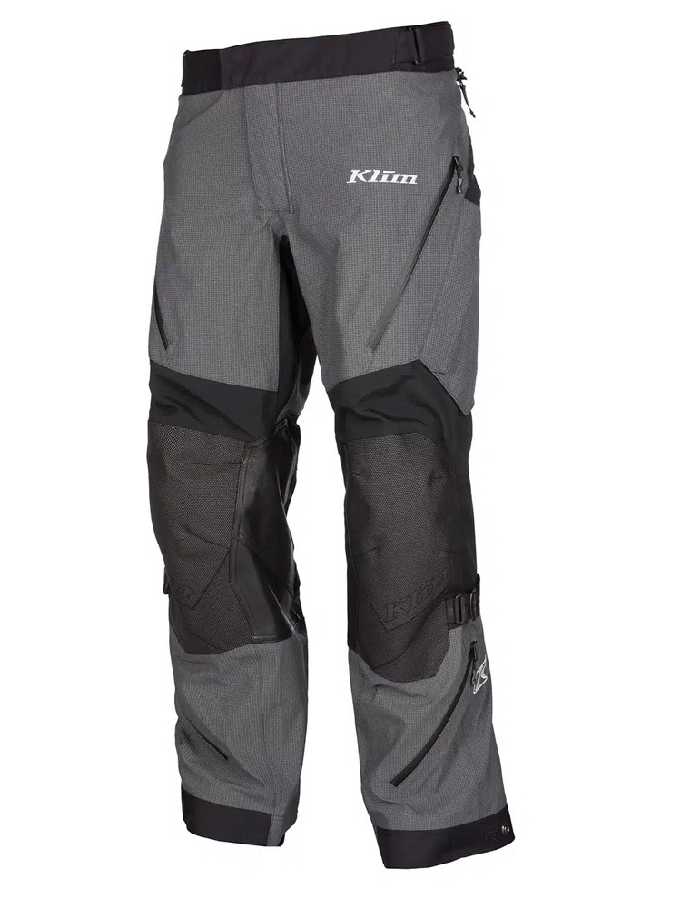 Spodnie motocyklowe tekstylne Klim Badlands Pro A3 szaro-czarne