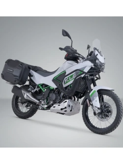 Zestaw: kufry boczne DUSC M + stelaże PRO SW-Motech Kawasaki KLE 500/ SE (26-) [poj.: 2 x 33 l]