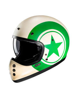 Kask integralny HJC V60 Nyx biało-zielony