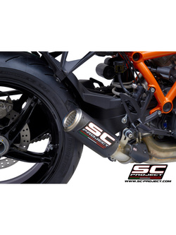 Tłumik SC-Project CR-T Carbon / Titanium [z siatką na wylocie] (Slip on) - KTM 1290 Super Duke R [20]