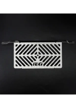 Osłona chłodnicy oleju R&G BMW (wybrane modele) stal nierdzewna