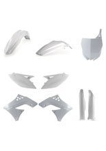 Pełny zestaw plastików Acerbis Kawasaki KX 250 F [09-12] biały