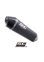 Tłumik SLIP-ON Adventure Titanium z karbonową końcówką SC-Project do BMW R 1200 R - RS (2017 - 2018)