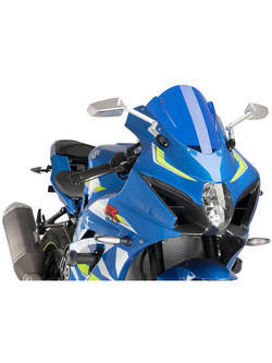 Szyba motocyklowa sportowa PUIG do Suzuki GSXR1000 / R (17-22) niebieska