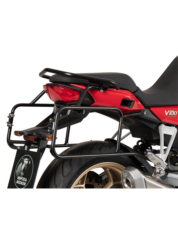Stelaż kufrów bocznych Hepco&Becker Moto Guzzi V100 Mandello / S (22-) montowany na stałe