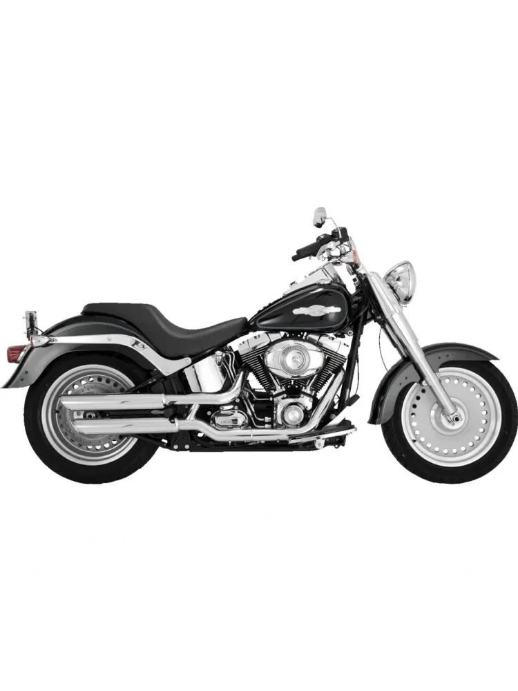 Tłumik motocyklowy Vance & Hines 3" Twin Slash Harley Davidson Fat Boy 1584 (07-09) chromowany