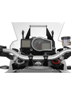 Adapter mocowania GPS nad kierownicą Touratech do KTM 1050 Adventure/1090 Adventure/1190 Adventure/R czarny