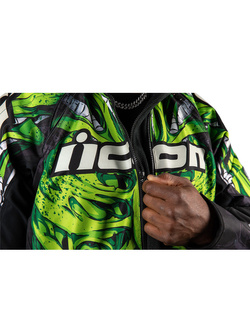 Kurtka motocyklowa tekstylna Icon Airform Manik'RR zielona