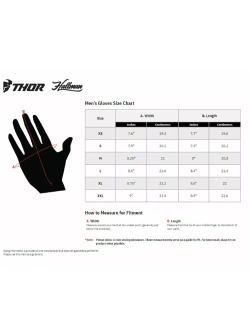 Rękawice cross Thor Sportmode Iconic niebiesko-białe