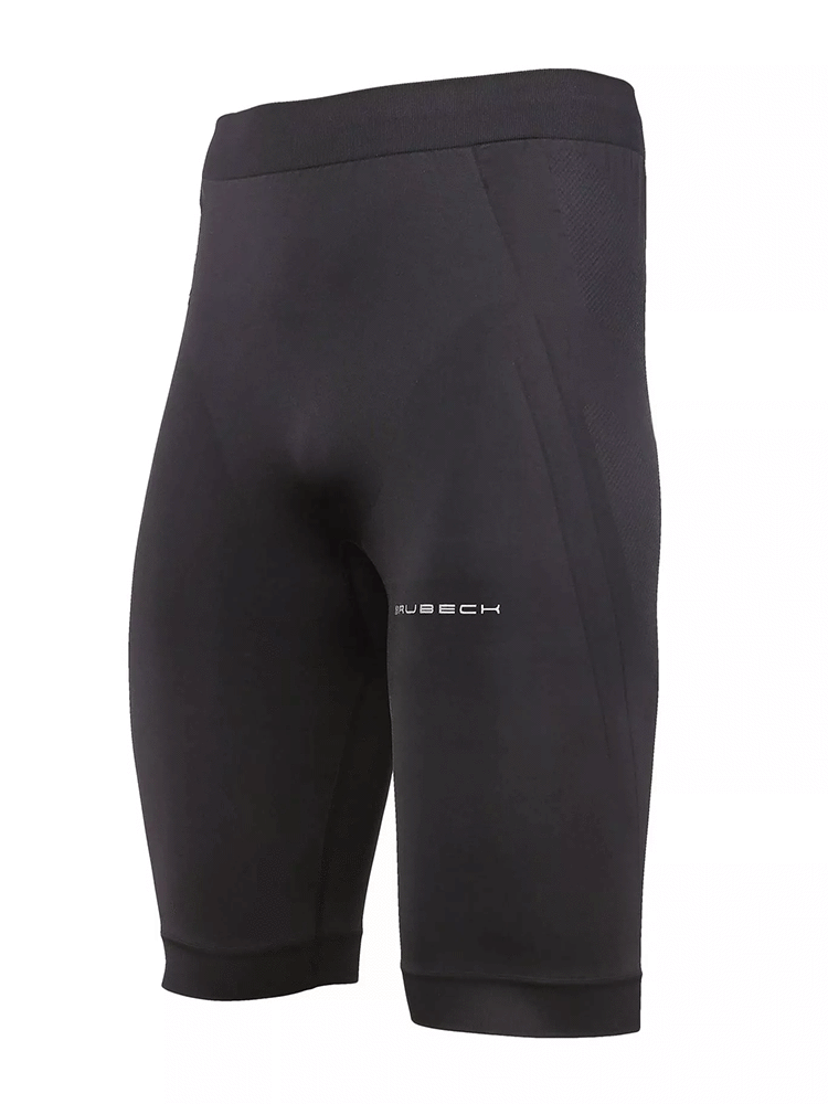Legginsy krótkie Brubeck Running Force czarne