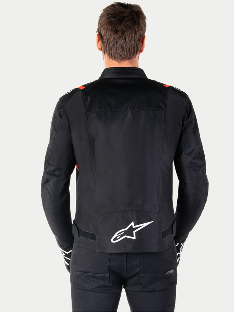 Kurtka motocyklowa tekstylna Alpinestars T-SPS V2 czarno-biało-czerwona