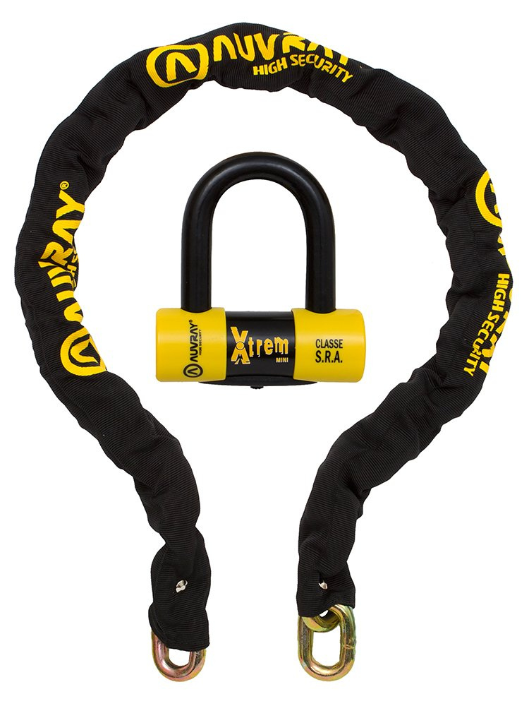Łańcuch 140cm z kłódką XTREM MINI AUVRAY