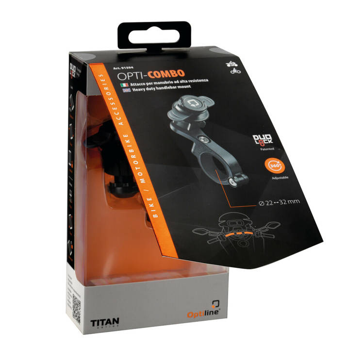 Mocowanie na kierownice Titan Opti Combo marki Lampa