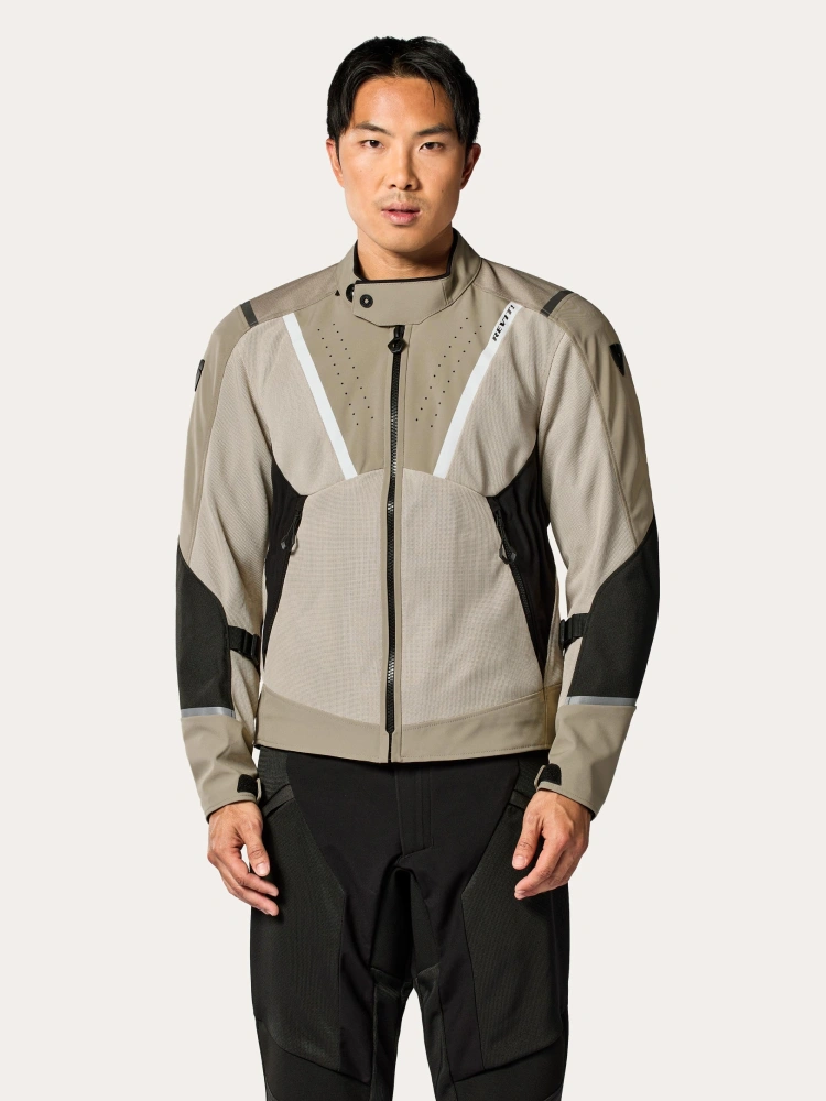 Kurtka motocyklowa tekstylna REV’IT! Airwave 4 brązowo-czarna