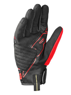 Rękawice motocyklowe letnie Spidi Power Carbon czarno-czerwone
