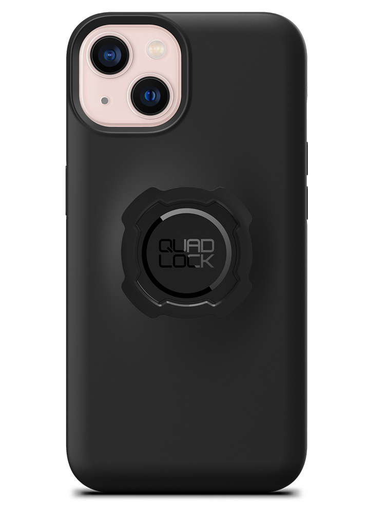 Zestaw: etui na telefon iPhone 13 + uchwyt Quad Lock montowany za pomocą paska z szybkozłączką