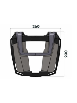 Stelaż pod kufer centralny Hepco&Becker Easyrack Yamaha MT-10 (22-24) 