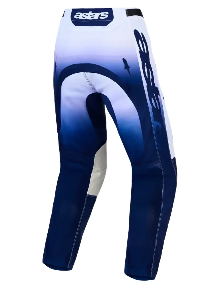 Spodnie cross Alpinestars MX Racer Amber biało-niebieskie