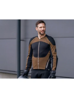 Koszula z ochraniaczami Knox Urbane Pro Move czarno-brązowa