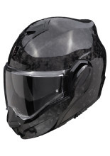 Kask szczękowy Scorpion Exo-Tech Evo Carbon Onyx czarny
