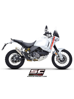 Tłumik motocyklowy SC-Project Rally Raid Ducati DesertX (22-24) tytan