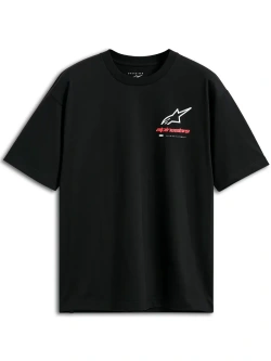 Koszulka z krótkim rękawem Alpinestars Oversized Overhang CSF czarna