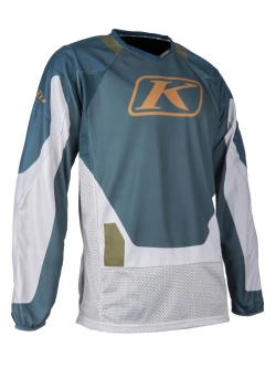 Bluza enduro Klim Dakar niebiesko-szara